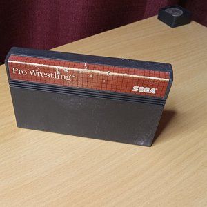 Pro Wrestling Sega Master System Video Game
